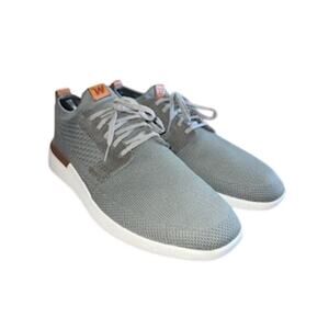 Wolf & Shepherd Men's sz 9 Swiftknit Derby Grey/White